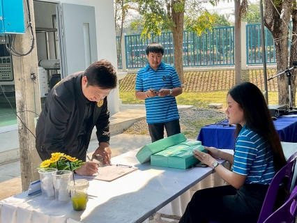 ไฟล์แนบ พิธีเปิดโครงการ "น้ำดื่มสะอาด Mini Station " กปภ.สาขาพนมทวน