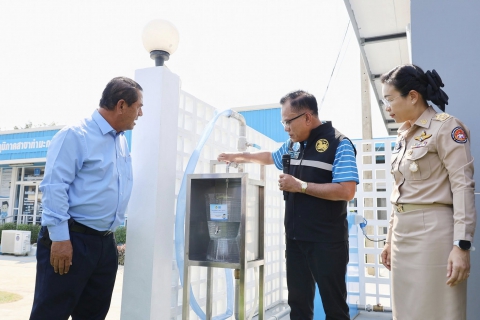 ไฟล์แนบ กปภ.ข.3 เปิดโครงการ "น้ำดื่มสะอาด Mini Station " ณ กปภ.สาขาท่ามะกา อำเภอท่ามะกา จังหวัดกาญจนบุรี ร่วมกับ กปภ.สาขาทั้ง 54 สาขาทั่วประเทศ (ผ่านระบบ Video Conference) 