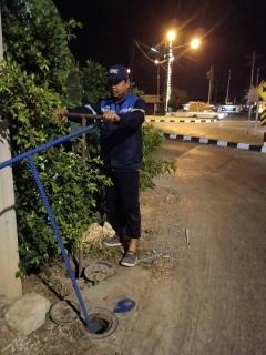 ไฟล์แนบ กปภ.สาขาท่ามะกาลงพื้นที่ ทำ Step Test ค้นหาท่อแตกรั่ว