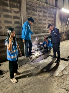 ไฟล์แนบ กปภ.สาขาอ้อมน้อย ลงพื้นที่ทำกิจกรรมลดน้ำสูญเสียเชิงรุก บริเวณ DMA10 ซอยแปซิฟิกส์ ต.อ้อมน้อย อ.กระทุ่มแบน จ.สมุทรสาคร