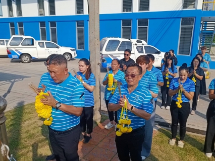 ไฟล์แนบ กปภ.สาขาบางปะกง  จัดพิธีไหว้สักการะพระแม่ธรณีฯ เนื่องในวันคล้ายวันสถาปนา ครบรอบ 47 ปี กปภ.