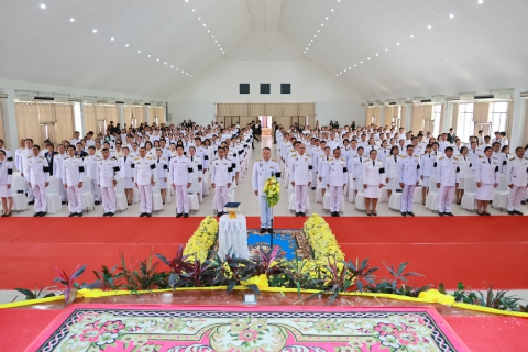 ไฟล์แนบ กปภ.สาขามหาสารคาม เข้าร่วมพิธีวางพานพุ่มดอกไม้ถวายราชสักการะ เนื่องในวันที่ระลึก "พระบาทสมเด็จพระพุทธเลิศหล้านภาลัย" ประจำปี พ.ศ. 2569