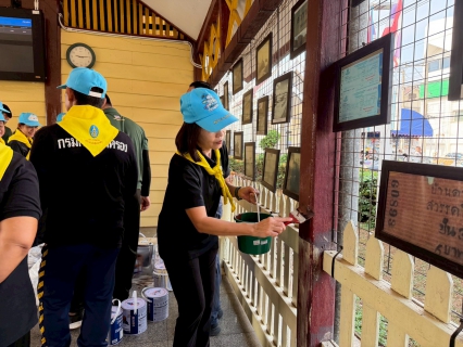 ไฟล์แนบ กปภ.สาขาสวรรคโลก ร่วมกิจกรรม "จิตอาสาทาสีสถานีรถไฟสวรรคโลกและบำเพ็ญประโยชน์พื้นที่โดยรอบ"  เพื่อถวายเป็นพระราชกุศล สมเด็จพระนางเจ้าสิริกิติ์ พระบรมราชินีนาถ พระบรมราชชนนีพันปีหลวง 