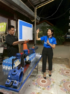 ไฟล์แนบ กปภ.สาขาขอนแก่น (พ) จัดกิจกรรมโครงการ "มุ่งมั่นเพื่อปวงชน เติมใจให้กัน" ใกล้ชิดกว่าเดิม ประชาสัมพันธ์การขอติดตั้งประปาใหม่