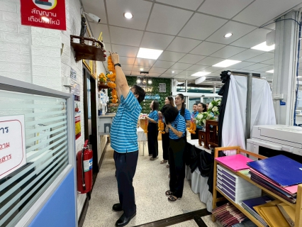 ไฟล์แนบ วันสถาปนาครบรอบ 47 ปี กปภ. กปภ.สาขาสระแก้ว ร่วมใจจัดพิธีสักการะบูชาพระแม่ธรณี สิ่งศักดิ์สิทธิ์ประจำองค์กร เพื่อความเป็นสิริมงคลและแสดงความกตัญญูต่อผืนดินและต้นน้ำที่หล่อเลี้ยงชีวิต ตลอด 47 ปีที่ผ่านมา