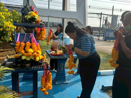 ไฟล์แนบ วันสถาปนาครบรอบ 47 ปี กปภ. กปภ.สาขาสระแก้ว ร่วมใจจัดพิธีสักการะบูชาพระแม่ธรณี สิ่งศักดิ์สิทธิ์ประจำองค์กร เพื่อความเป็นสิริมงคลและแสดงความกตัญญูต่อผืนดินและต้นน้ำที่หล่อเลี้ยงชีวิต ตลอด 47 ปีที่ผ่านมา