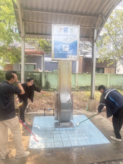 ไฟล์แนบ กปภ.สาขาปทุมธานี(พ.) รายงานผลการดำเนินการ ทำความสะอาดแท่นน้ำประปาดื่มได้ เพื่อสร้างความพึงพอใจ   และความมั่นใจในคุณภาพน้ำของ กปภ. ให้กับลูกค้า