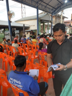 ไฟล์แนบ กปภ.สาขาขอนแก่น (พ) จัดกิจกรรมออกหน่วยบริการภายใต้โครงการ มุ่งมั่นเพื่อปวงชน เติมใจให้กัน  ใกล้ชิดกว่าเดิม  เพื่อประชาสัมพันธ์ การขอติดตั้งน้ำประปาใหม่ ในพื้นที่ขยายเขตจำหน่ายน้ำประปา