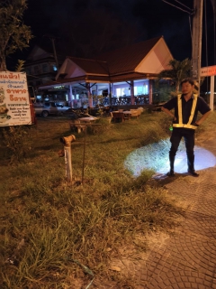 ไฟล์แนบ  กปภ.สาขาปากพนัง ลงพื้นที่เดินสำรวจหาท่อแตก/ท่อรั่ว จากการทำ step test  ตามแผนลดน้ำสูญเสีย บริเวณพื้นที่ DMA-03 ซอยพานิชสัมพันธ์ 5  ตำบลปากพนัง อำเภอปากพนัง จังหวัดนครศรีธรรมราช