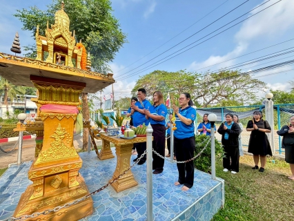 ไฟล์แนบ การประปาส่วนภูมิภาคสาขากบินทร์บุรี  จัดพิธีสักการะบูชาพระแม่ธรณี ศาลพระภูมิเจ้าที่และสิ่งศักดิ์สิทธิ์  เนื่องในโอกาสวันคล้ายวันสถาปนา กปภ.ครบรอบ 47 ปี       