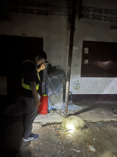 ไฟล์แนบ กปภ.สาขาหลังสวน ออกสำรวจหาท่อแตก-ท่อรั่ว และดำเนินการปรับPRV เพื่อลดน้ำสูญเสียของหน่วยบริการแม่ข่ายหลังสวน ในพื้นที่ DMA-06-01-ครัวสมหวัง ต.ปากน้ำ อ.หลังสวน จ.ชุมพร