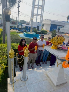 ไฟล์แนบ กปภ.สาขากาญจนบุรี จัดกิจกรรมทำบุญสำนักงาน เพื่อความเป็นสิริมงคลแก่หน่วยงาน, สร้างเสริมสิ่งยึดเหนี่ยวจิตใจในการปฏิบัติหน้าที่เพื่อประชาชน