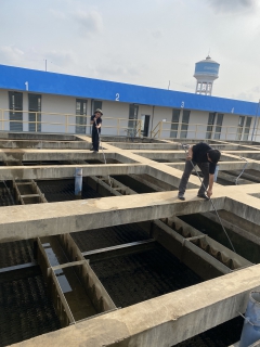 ไฟล์แนบ กปภ.สาขากาญจนบุรี ทำกิจกรรมล้างถังตกตะกอน โรงกรองน้ำขนาด 600 ลบ.ม./ชม. สถานีผลิตน้ำแม่ข่ายกาญจนบุรี