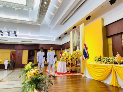 ไฟล์แนบ การประปาส่วนภูมิภาคสาขากระบี่ ร่วมพิธีถวายเครื่องราชสักการะแด่ พระบาทสมเด็จพระบรมชนกาธิเบศร มหาภูมิพลอดุลยเดชมหาราช บรมนาถบพิตร " พระบิดาแห่งมาตรฐานการช่างไทย" วันมาตรฐานฝีมือแรงงานแห่งชาติ ประจำปี 2569