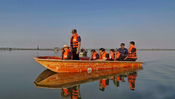 ไฟล์แนบ การประปาส่วนภูมิภาคสาขาพิจิตร   เข้าร่วมลงพื้นที่สำรวจและหาแนวทางป้องกันการเพลิงไหม้ บริเวณบึงสีไฟ จังหวัดพิจิตร 