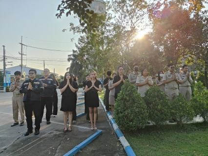 ไฟล์แนบ กปภ.สาขาสมุทรสาคร (พ) จัดกิจกรรมเคารพธงชาติ สวดมนต์ และทำความสะอาดพื้นที่สำนักงาน