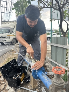 ไฟล์แนบ กปภ.สาขาสมุทรสาคร (พ) ดำเนินการถอดล้างมาตรวัดน้ำขนาดใหญ่ ตามแผนบำรุงรักษา เพิ่มประสิทธิภาพการบริหารจัดการน้ำ