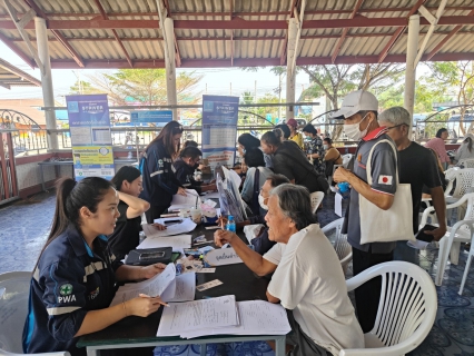 ไฟล์แนบ กปภ.สาขาสมุทรสาคร (พ) ออกหน่วยรับคำร้องติดตั้งมาตรวัดน้ำประปา โครงการ ใกล้ชิดกว่าเดิม เติมใจให้กัน ตำบลบางโทรัด