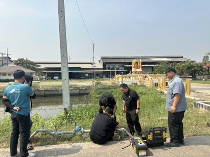 ไฟล์แนบ กปภ.สาขาสมุทรสาคร (พ) ดำเนินการถอดล้างมาตรวัดน้ำขนาดใหญ่ ร่วมกับ บริษัท ทีทีดับบลิว จำกัด (มหาชน) ตามแผนบำรุงรักษา เพิ่มประสิทธิภาพการบริหารจัดการน้ำ