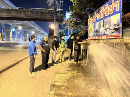 ไฟล์แนบ กปภ.สาขาสมุทรสาคร (พ) ลงพื้นที่ดำเนินการ Step Test ค้นหาท่อแตกท่อรั่ว บริเวณ DMA-32 เคหะท่าจีน