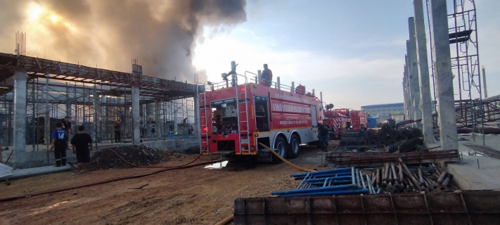 ไฟล์แนบ กปภ.สาขาสมุทรสาคร (พ) สนับสนุนน้ำในการระงับเหตุเพลิงไหม้ บริษัท ไท้ชาง รับเบอร์ จำกัด