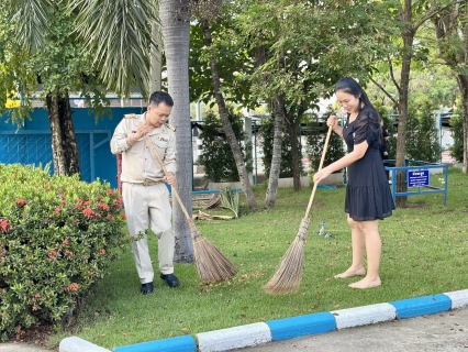 ไฟล์แนบ กปภ.สาขาสมุทรสาคร (พ) จัดกิจกรรมเคารพธงชาติ สวดมนต์ และทำความสะอาดพื้นที่สำนักงาน