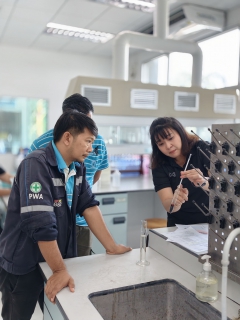 ไฟล์แนบ กปภ.สาขากาญจนบุรี เข้าร่วมกิจกรรม THE 1 - POINT TALK ประจำเดือนมีนาคม 2569 ณ อาคารห้องปฏิบัติการ งานควบคุมคุณภาพน้ำ 1 กองระบบผลิตและควบคุมคุณภาพน้ำ การประปาส่วนภูมิภาคเขต 3