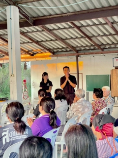 ไฟล์แนบ กปภ.สาขาปราณบุรี จัดกิจกรรมเติมใจให้กัน ลงพื้นที่ออกหน่วยประชาสัมพันธ์เชิงรุก เพิ่มผู้ใช้น้ำและปริมาณน้ำจำหน่าย สร้างความเชื่อมั่นด้านคุณภาพ และบริการของ กปภ. แนวเส้นท่อเมนใหม่ ณ หมู่บ้านหนองไผ่  หมู่ที่ 5 ตำบลทับใต้ อำเภอหัวหิน  จังหวัดประจวบคีรีขันธ์