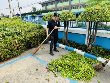 ไฟล์แนบ กปภ.สาขาสามพราน ร่วมกิจกรรมตัดหญ้าและตัดแต่งกิ่งไม้ ปรับปรุงภูมิทัศน์รอบสำนักงาน