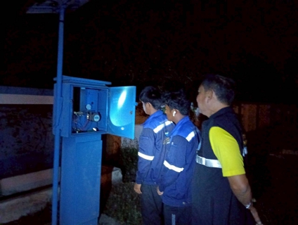 ไฟล์แนบ กปภ.สาขาท่ามะกาลงพื้นที่ ทำ Step Test ค้นหาท่อแตกรั่ว