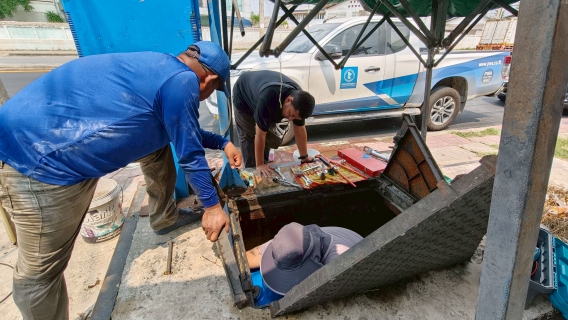 ไฟล์แนบ กปภ.สาขาอ้อมน้อย ถอดล้างหัว PRV (Pressure Reducing Valve) DMA12 บริเวณโรงงานผ้าขนหนู ตามแผนงานบำรุงรักษาป้องกันเชิงรุก