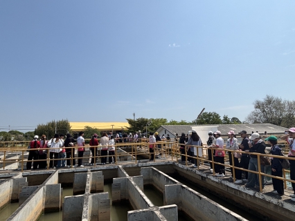 ไฟล์แนบ กปภ.สาขามหาสารคาม ต้อนรับนักศึกษาจากมหาวิทยาลัยมหาสารคาม ในการศึกษาดูงาน ระบบผลิตน้ำประปา ณ สถานีผลิตน้ำห้วยคะคาง ตำบลตลาด อำเภอเมือง จังหวัดมหาสารคาม 