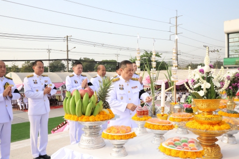 ไฟล์แนบ กปภ.สาขาธัญบุรี ร่วมพิธีบวงสรวงและบำเพ็ญพระราชกุศลแด่พระบาทสมเด็จพระจุลจอมเกล้าเจ้าอยู่หัว เนื่องในวันคล้ายวันสถาปนาเมืองธัญญบูรี 124 ปี