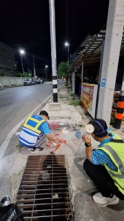 ไฟล์แนบ กปภ.สาขามหาสารคาม ทำการเดินสำรวจท่อรั่ว Active Leakage Control พื้นที่ DMA03 ต.ตลาด อ.เมือง จ.มหาสารคาม 