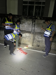 ไฟล์แนบ กปภ.สาขามหาสารคาม ทำการเดินสำรวจท่อรั่ว Active Leakage Control พื้นที่ DMA03 ต.ตลาด อ.เมือง จ.มหาสารคาม 