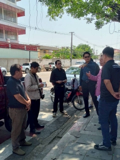 ไฟล์แนบ กปภ.สาขามหาสารคาม ร่วมกับเทศบาลเมืองมหาสารคาม ลงพื้นที่ตรวจสอบเพื่อเตรียมการจัดงานเทศกาลสงกรานต์ ประจำปี 2569