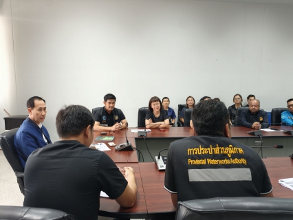 ไฟล์แนบ กปภ.สาขาสามพราน ร่วมหารือแนวทางการรับโอนลูกค้าจากเทศบาลตำบลบางกระทึก