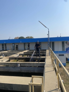 ไฟล์แนบ กปภ.สาขากาญจนบุรี ทำกิจกรรมล้างถังตกตะกอน โรงกรองน้ำขนาด 600 ลบ.ม./ชม. สถานีผลิตน้ำแม่ข่ายกาญจนบุรี