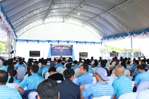 ไฟล์แนบ รปก.2 จัดเวที ภาคีพี่น้องครั้งที่ 1 เทข้อมูลไม่มีกั๊ก   ผอ.กปภ.ข.6 พร้อมผู้บริหาร และพนักงานในสังกัด กปภ.สาขาในภาคีเครือข่ายร้อย - สินธุ์ ร่วมรับฟังการนำเสนอนวัตกรรมและสรุปผลการดำเนินงานกิจกรรม โครงการภาคีเครือข่ายลดน้ำสูญเสีย และมุ่งเสริมสร้างศักยภาพการทำงานภาคีพี่น้องครั้งที่ 1  ภาคีพยัคฆ์นาคา (กปภ.ข.7) & ภาคีร้อยสินธุ์ (กปภ.ข.6) โดยมีรองผู้ว่าการ (ปฏิบัติการ 2 ) เป็นประธานในพิธี และผู้บริหาร ในสังกัด กปภ.ข.7 เข้าร่วมอย่างพร้อมเพรียง ณ กปภ.สาขาสกลนคร