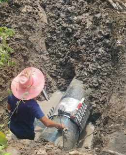 ไฟล์แนบ กปภ.สาขาฉะเชิงเทรา ดำเนินการเฝ้าระวังและสำรวจท่อแตกรั่วเชิงรุกในพื้นที่จ่ายน้ำ