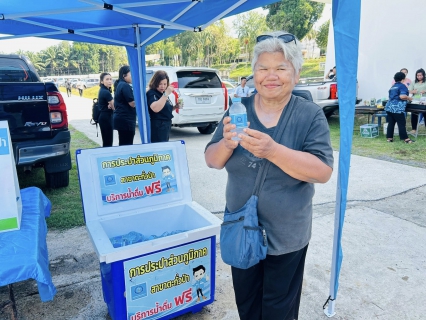 ไฟล์แนบ กปภ.สาขาตะกั่วป่า สนับสนุนน้ำดื่มบรรจุขวดตราสัญลักษณ์ กปภ. ให้กับสำนักงานเกษตรจังหวัดพังงา ภายใต้โครงการกปภ.ปันน้ำใจ (PWA Care)