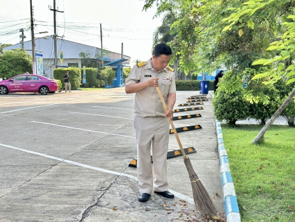 ไฟล์แนบ กปภ.สาขาสมุทรสาคร (พ) จัดกิจกรรมเคารพธงชาติ สวดมนต์ และทำความสะอาดพื้นที่สำนักงาน