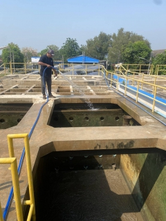 ไฟล์แนบ กปภ.สาขากาญจนบุรี ทำกิจกรรมล้างถังตกตะกอน โรงกรองน้ำขนาด 400 ลบ.ม./ชม. สถานีผลิตน้ำแม่ข่ายกาญจนบุรี