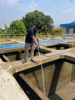 ไฟล์แนบ กปภ.สาขากาญจนบุรี ทำกิจกรรมล้างถังตกตะกอน โรงกรองน้ำขนาด 400 ลบ.ม./ชม. สถานีผลิตน้ำแม่ข่ายกาญจนบุรี