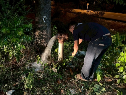 ไฟล์แนบ การประปาส่วนภูมิภาคสาขาเพชรบุรี ดำเนินกิจกรรม Step Test ค้นหาท่อแตกรั่ว พื้นที่ที่มีน้ำสูญเสียสูง  