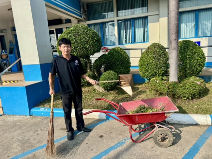 ไฟล์แนบ กปภ.สาขาสามพราน ร่วมกิจกรรมตัดหญ้าและตัดแต่งกิ่งไม้ ปรับปรุงภูมิทัศน์รอบสำนักงาน
