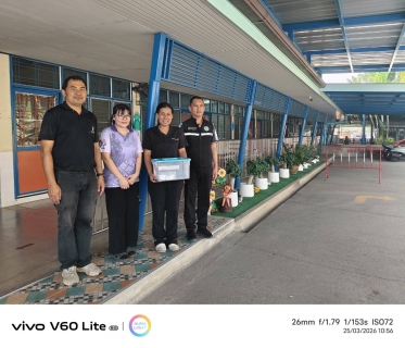 ไฟล์แนบ การประปาส่วนภูมิภาคสาขาแม่สอด ร่วมลงพื้นที่เก็บตัวอย่างน้ำ  เพื่อขอต่ออายุโครงการน้ำประปาดื่มได้