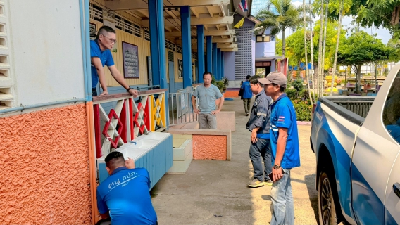 ไฟล์แนบ กปภ.สาขาพนมสารคาม สำรวจดำเนินโครงการบริหารจัดการทรัพยากรน้ำ ภายในองค์กร (DSM)