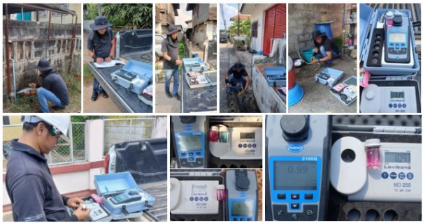 ไฟล์แนบ กปภ.สาขาน้ำพอง ลงพื้นที่ตรวจสอบคุณภาพน้ำในระบบจำหน่าย พื้นที่ ต.น้ำพอง และ ต.วังชัย อ.น้ำพอง จ.ขอนแก่น