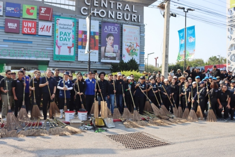 ไฟล์แนบ กปภ.สาขาชลบุรี (พ) ร่วมกิจกรรม Big Cleaning Day ขับเคลื่อนความสะอาดและความเป็นระเบียบเรียบร้อยของเมือง จังหวัดชลบุรี